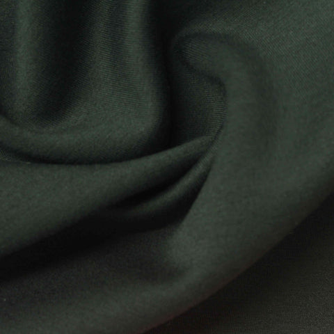 Polyester Viscose Stretch Scuba Knit Fabric, 280 gsm, 160 cm — Green, ref EF-255019