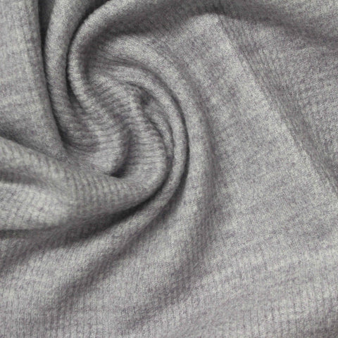 Heather Grey Marl Knit, Viscose-Poly, 280 gsm, 185 cm, ref EF-261099