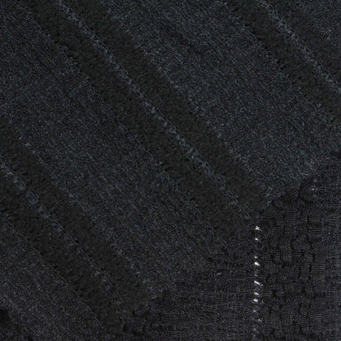 Black Lines Lace, Polyester