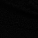 100% Polyester Fleece Fabric, 330 gsm, 160 cm — Black — photo 1