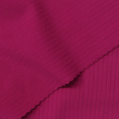 Nylon Stretch Interlock Knit Fabric, 225 gsm, 135 cm — Pink