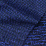 Blue Horizontal-Line Chunky Knit, Poly-Cotton — photo 1