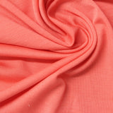 Coral Marl Jersey Knit, Tencel Lyocell-Poly — photo 1