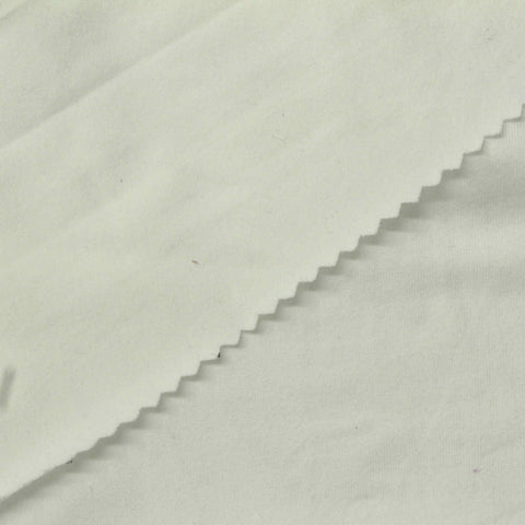 Brushed Polyester Stretch Milk Silk Knit Fabric, 165 gsm, 160 cm — Grey