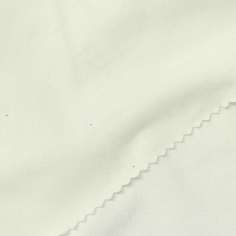 Brushed Polyester Stretch Milk Silk Knit Fabric, 180 gsm, 175 cm — Beige
