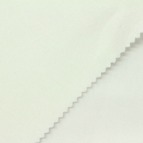 Polyester Cotton Scuba Knit Fabric, 300 gsm, 175 cm — White, ref EF-271363