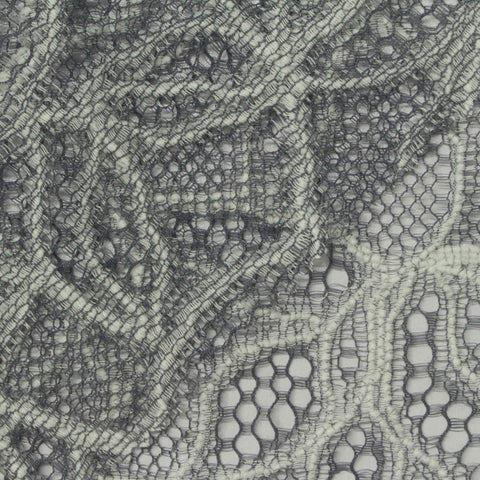 Cotton Nylon Chenille Fabric, 83 gsm, 138 cm — Grey