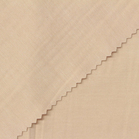 Viscose Nylon Stretch Ponte Knit Fabric, 270 gsm, 150 cm — Beige