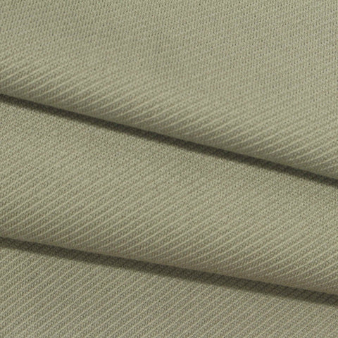 Cotton Nylon Stretch Interlock Knit Fabric, 285 gsm, 155 cm — Khaki