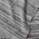 Grey Heather Chunky Knit, Viscose-Poly, 169 gsm — photo 1