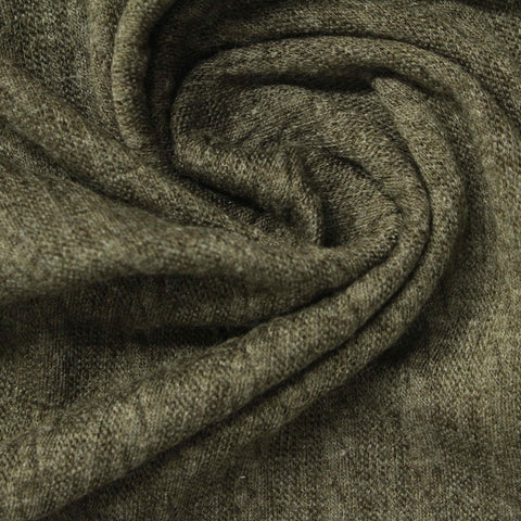 Olive Tone-on-Tone Diamond Jacquard
