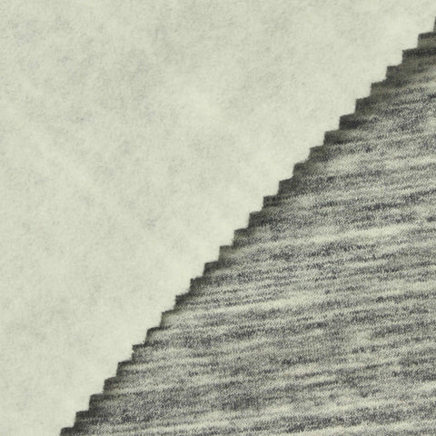 Grey Marl French Terry, Cotton-Poly, 210 gsm