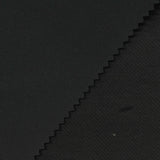 Cotton Polyester Stretch Scuba Knit Fabric, 440 gsm, 155 cm — Black — photo 1