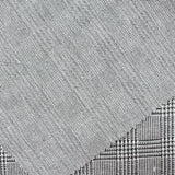 Black Plaid Knit, Poly-Viscose, 252 gsm — photo 1