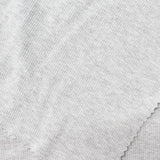 Light Grey Marl Rib Knit, Cotton-Poly, 280 gsm — photo 1