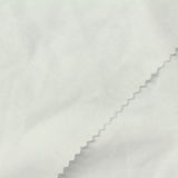 Cotton Stretch Rib Knit Fabric, 210 gsm, 180 cm — White — photo 1