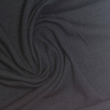 Modal Stretch Jersey Knit Fabric, 200 gsm, 160 cm — Black — photo 1