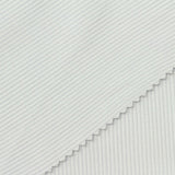 Polyester Viscose Stretch Rib Knit Fabric, 460 gsm, 140 cm — White — photo 1