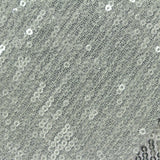 Silver Sequins Knit, Polyester — photo 1
