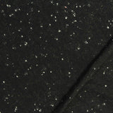Black Marl Jersey Knit, Cotton, 160 gsm — photo 1