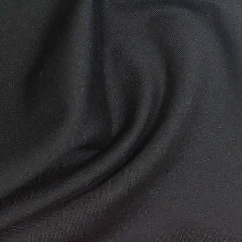 Viscose Nylon Stretch Ponte Knit Fabric, 320 gsm, 160 cm — Grey, ref EF-268422