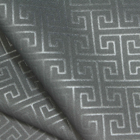 Grey Tone-on-Tone Scuba Knit, Polyester