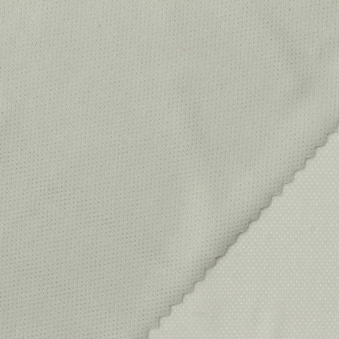 Nylon Stretch Birdseye Knit Fabric, 95 gsm, 166 cm — Grey