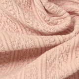 Light Pink Tone-on-Tone Jacquard, Polyester — photo 1