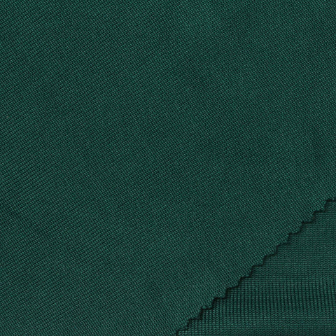 Dark Green Rib Knit, Polyester