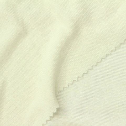 Viscose Stretch Rib Knit Fabric, 160 gsm, 170 cm — Yellow