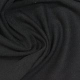 Tencel Lyocell Polyester Stretch Jersey Knit Fabric, 230 gsm, 155 cm — Black — photo 1