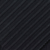 Dark Grey Pinstripe Rib Knit, Polyester — photo 1