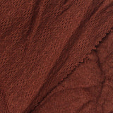 Jacquard Cotton Viscose Chunky Knit Fabric, 210 gsm, 190 cm — Red — photo 1