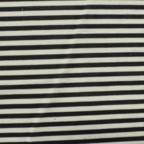 Black Diagonal-Stripe Chunky Knit, Polyester, 145 gsm