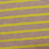 Yellow Horizontal-Stripe Knit, Viscose-Nylon — photo 1
