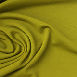 Viscose Nylon Stretch Rib Knit Fabric, 240 gsm, 155 cm — Green — photo 1