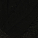 Black Marl Interlock Knit, Polyester, 416 gsm — photo 1
