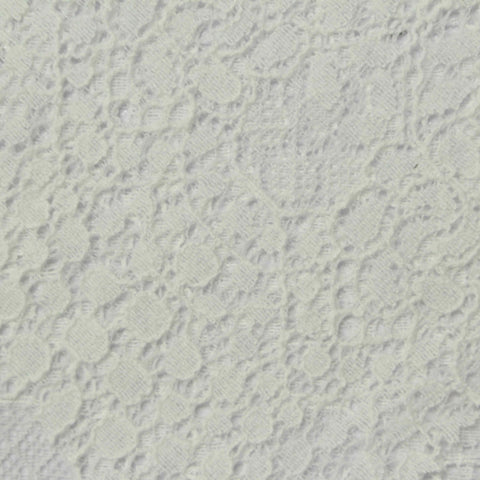 Cream Floral Lace, Cotton-Nylon, 140 cm, ref EF-243243