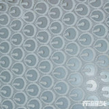 Jacquard 100% Polyester Woven Fabric, 130 cm — Blue — photo 1