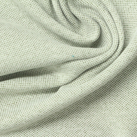 Light Green Marl Piqué Knit, Polyester