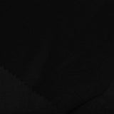 Polyester Stretch Jersey Knit Fabric, 140 gsm, 160 cm — Black — photo 1