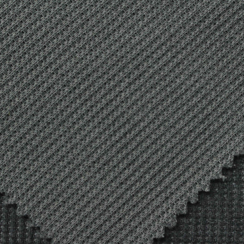 Charcoal Ribbed Rib Knit, Polyester
