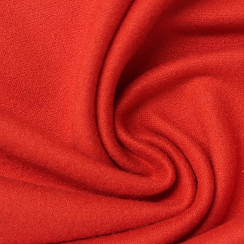 100% Polyester Knit Fabric, 250 gsm, 160 cm — Red