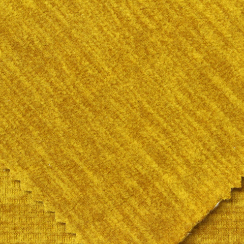 100% Polyester Fleece Fabric, 180 gsm, 160 cm — Yellow