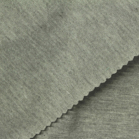 Grey Marl Jersey Knit, Polyester