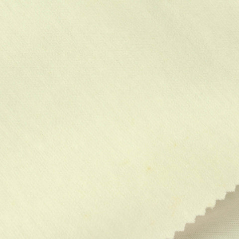 Linen Cotton Stretch Interlock Knit Fabric, 245 gsm, 140 cm — Beige