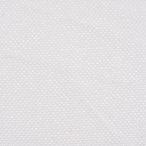 White Geometric Jacquard, Cotton-Poly, 193 gsm