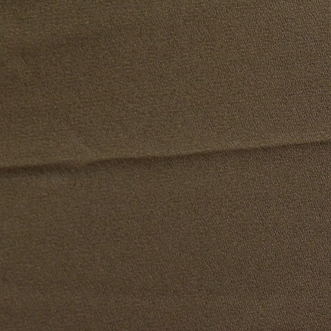 100% Polyester Linen-Look Fabric, 115 gsm, 147 cm — Brown