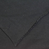 Cotton Stretch Jersey Knit Fabric, 220 gsm, 163 cm — Black — photo 1