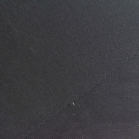 Black Textured Piqué Knit, Polyester